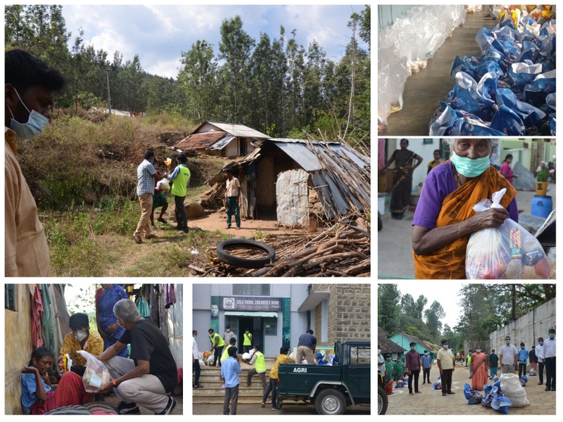 Reaching out to the deserving Tribal Families of Yercaud Hills