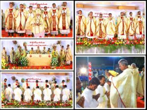 SEVEN NEW PRIESTS TO THE SALESIAN PROVINCE OF TIRUCHY.