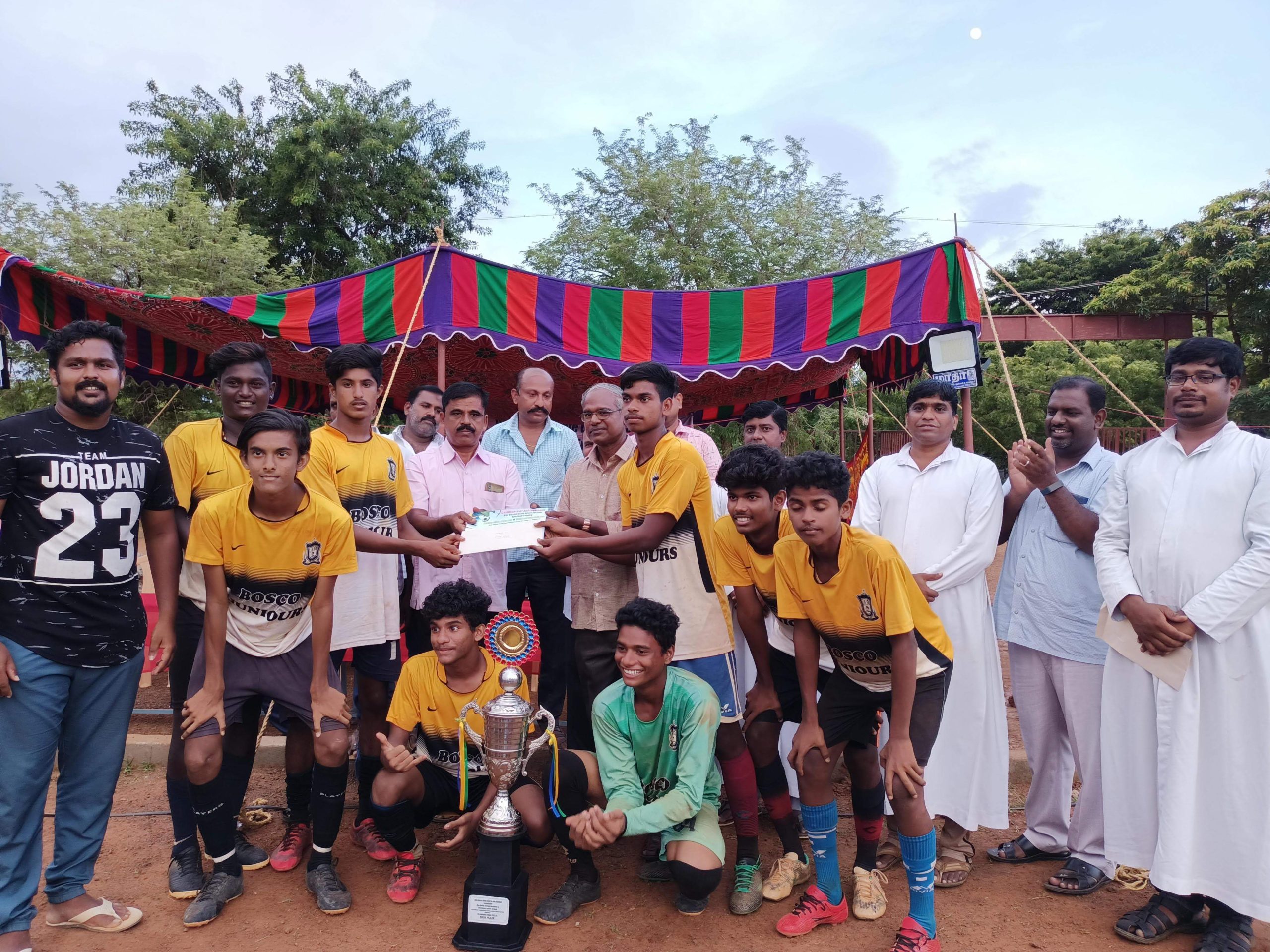 Fr.Capiaghi Memorial Trophy – State Level 5A Side Football Tournament At Pallithammam