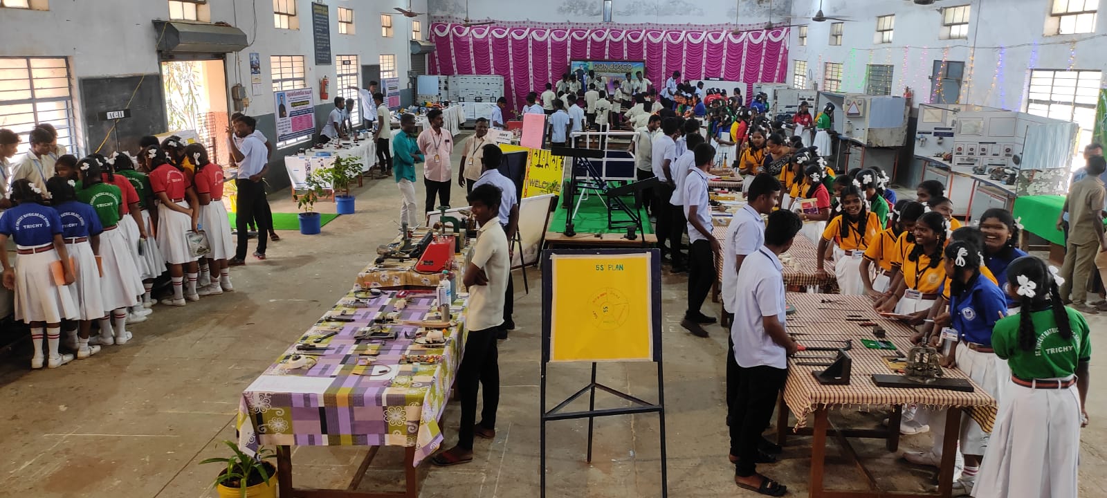 Tech Exhibition & Skill Competition at Don Bosco ITI, AMSAM