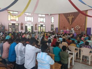 Lenten Retreat for the Catechism Children @ Savariarpalayam, Dindigul
